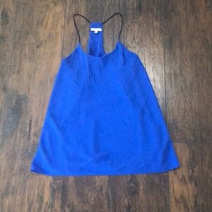 Blue tank top